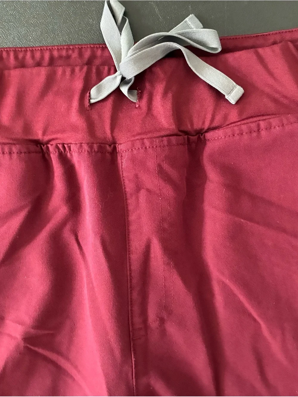 FIGS burgundy scrub pants
